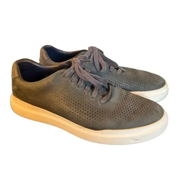 Cole Haan Grandpro Rally leather laser cut sneaker size 9 - Picture 3 of 13